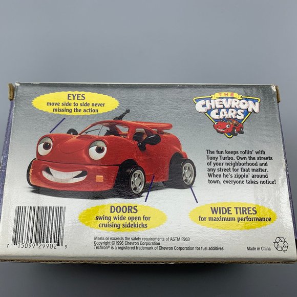 Chevron Cars Tony Turbo 1996 Red Collectible Car 3rd in Series - Picture 4 of 11